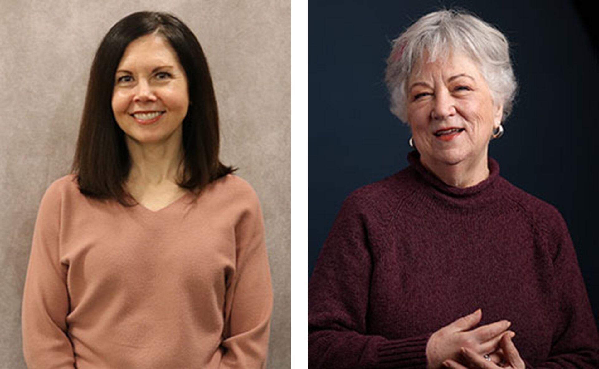 Jennifer Koontz (left) and Clare Gravon (right)